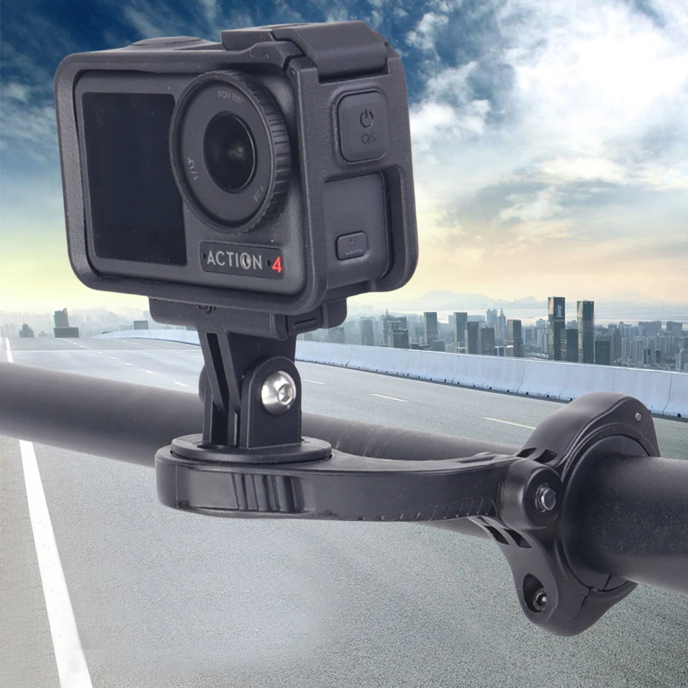 Bike Camera Holder Adapter Multifunctional Bicycle Camera Base Lightweight Bicycle Camera Light Mount for Motorbike Bicycle