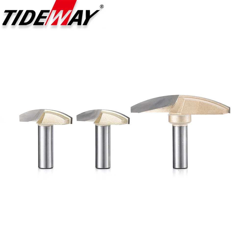 Tideway Classic Plunge Bit CNC Woodworking Tools Carbide End Mill Horizontal Crown Molding Router Bits for Wood Milling Cutter