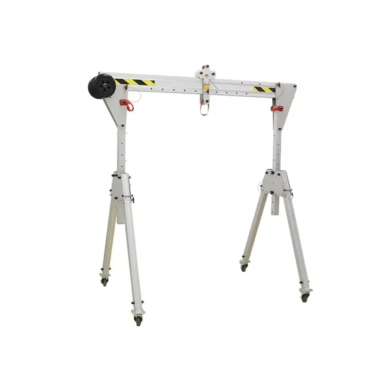 

500kg 1000kg 2000kg 1 2 3 5 6 Ton 1t 2t 3t Foldable Portable Aluminum Gantry Crane