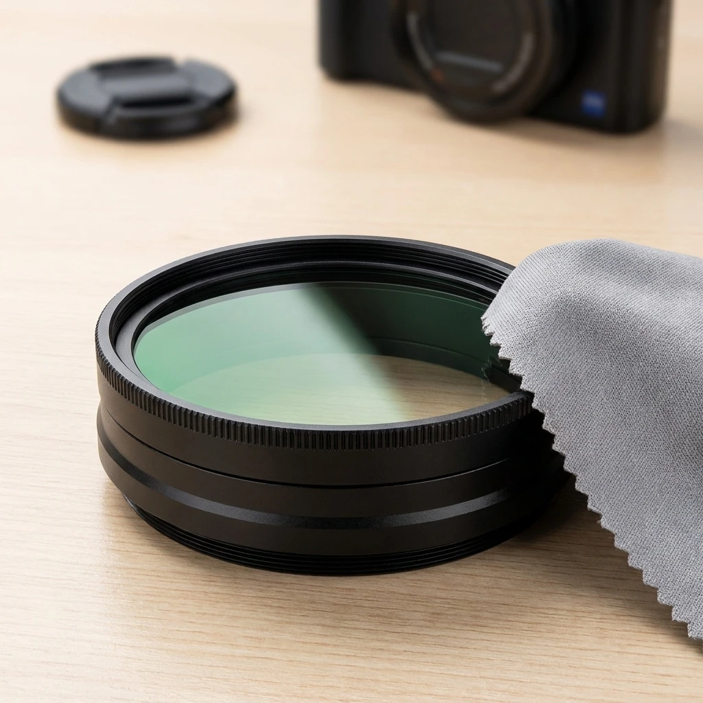 Camera Lens UV Filter with 31 Multi-Layer Coatings for Ricoh GR4, Compatible with Ricoh GR IV, GR IV HDF, and Monochrome
