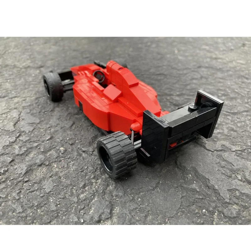 Bloques de construcción creativos para niños, modelo de bloques de costura de montaje, modelo MOC, regalo de juguete, MOC-51448, fórmula 640, F1-89 Scale1-: 27