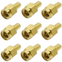 SMA Male Plug  Load 50 Ohm RF Coax Adapter Convertor  Straight Goldplated  NEW Wholesale