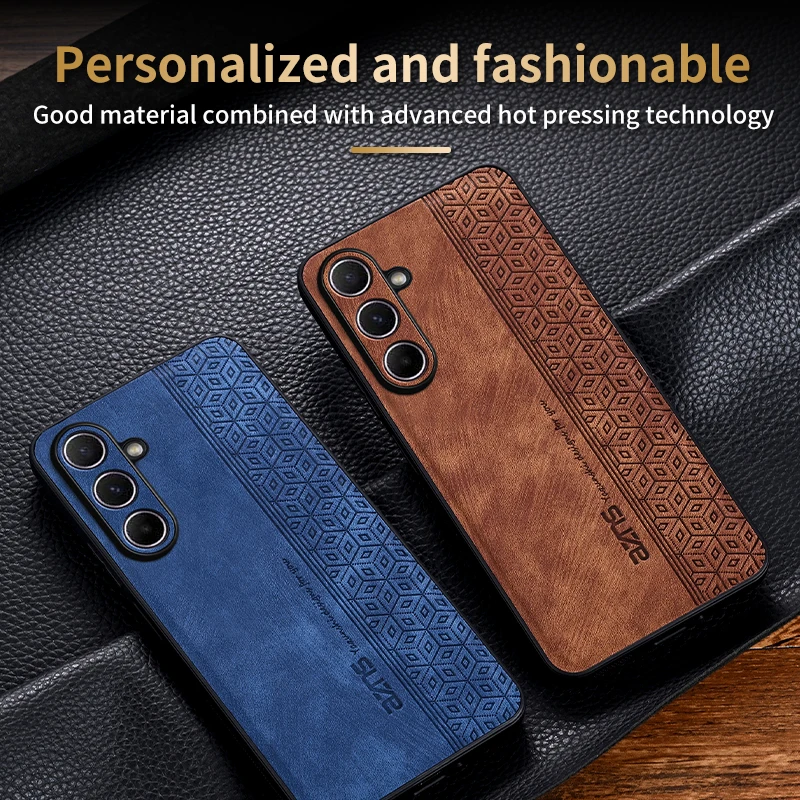 Funda para Samsung Galaxy A57 A56 A55 A52S A37 A36 A35 A34 Funda A73 Cubierta para Galaxy A08 A18 A17 A16 A15 A14 A27 Cubierta Estilo Retro 3