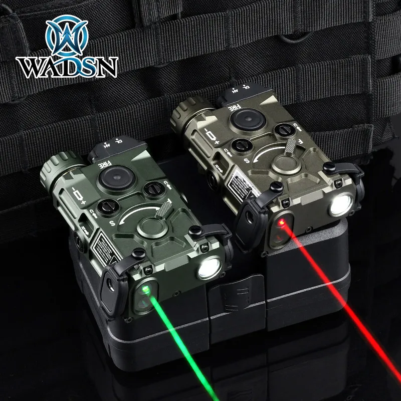 WADSN OGL Red IR Laser Sight M600 M600C SF Flashlight PEQ15 NGAL DBAL Fit 20mm Picatinny Rail Airsoft Hunting Metal Aim Ray Box