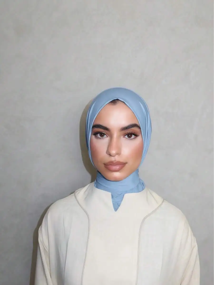 

Instant Hijab Cap Modal Silk-Like Soft Breathable Fabric Classic Minimalist Turban For Daily Worship Festivals