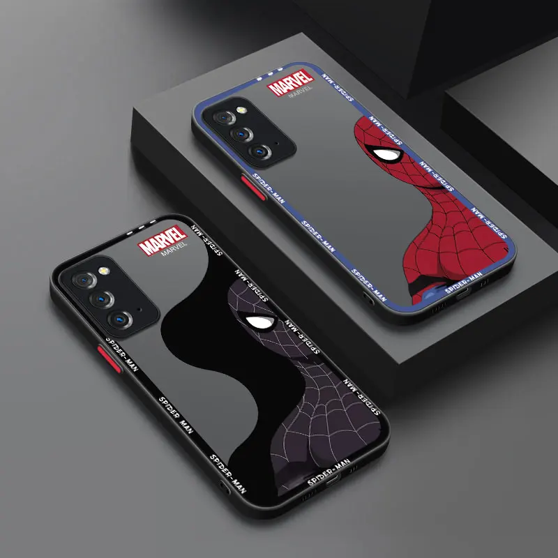 Cool Spider-Man Phone Case For Samsung Note 10 Lite 20 M01 M02 M30 M40 M60 S M23 M33 M42 M52 M53 5G M11 M20 M22 M31 M32 M51 M62