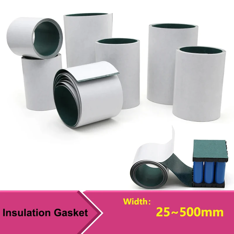 

1/3/5M 18650 Battery Insulation Gasket Barley Paper Li-ion Pack Cell Insulating Glue Fish Tape Warp Electrode Insulated Pads