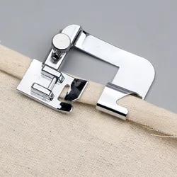 1PCS 13 19 22mm Domestic Sewing Machine Foot Presser Foot Rolled Hem Feet For Brother Singer Sew Accessories