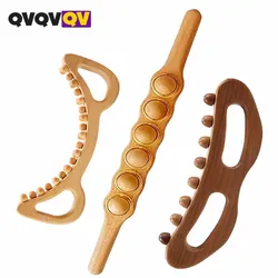 Wood Therapy Massage Tools, Lymphatic Drainage Massager, Handheld Massage Stick & Wood Therapy Tools, for Body Sculpting