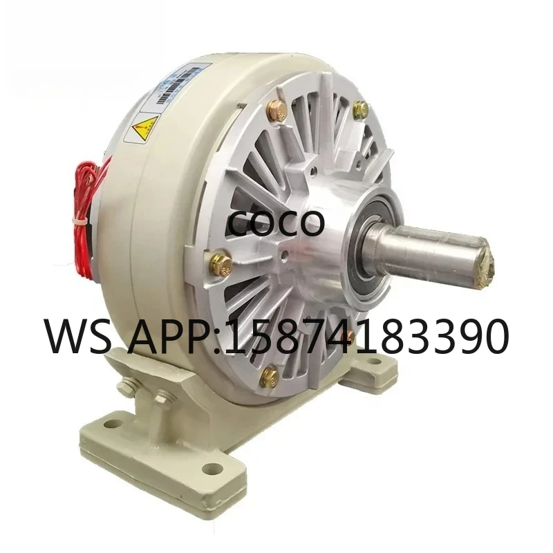DC24V 1.2kg 12Nm Single Shaft Magnetic Powder Brake PB-1.2 Tension Control Brake with Base