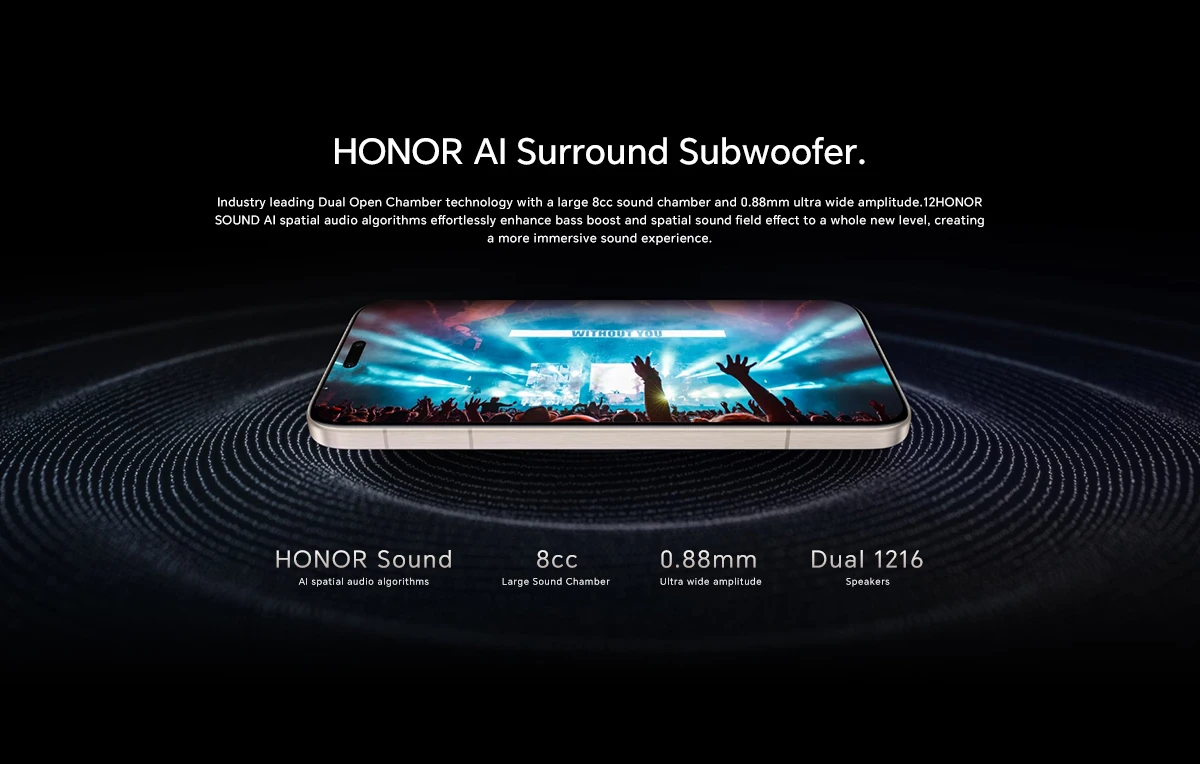 HONOR Magic8 Pro 12GB+512GB Global Version 5G Smartphone 6.71'' 120Hz OLED Display 200MP Cameras 7100mAh 100W SuperCharge