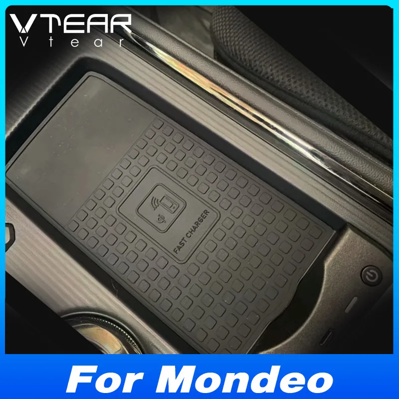 

Автомобильное беспроводное зарядное устройство для Ford Mondeo 2022-2025, адаптер для быстрой зарядки сотового телефона, внутренняя модификация, автозапчасти