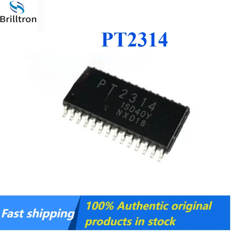 10-50 piezas NUEVAS PT2314 PT2314E PT2314L SOP28, stock original disponible, envío rápido.