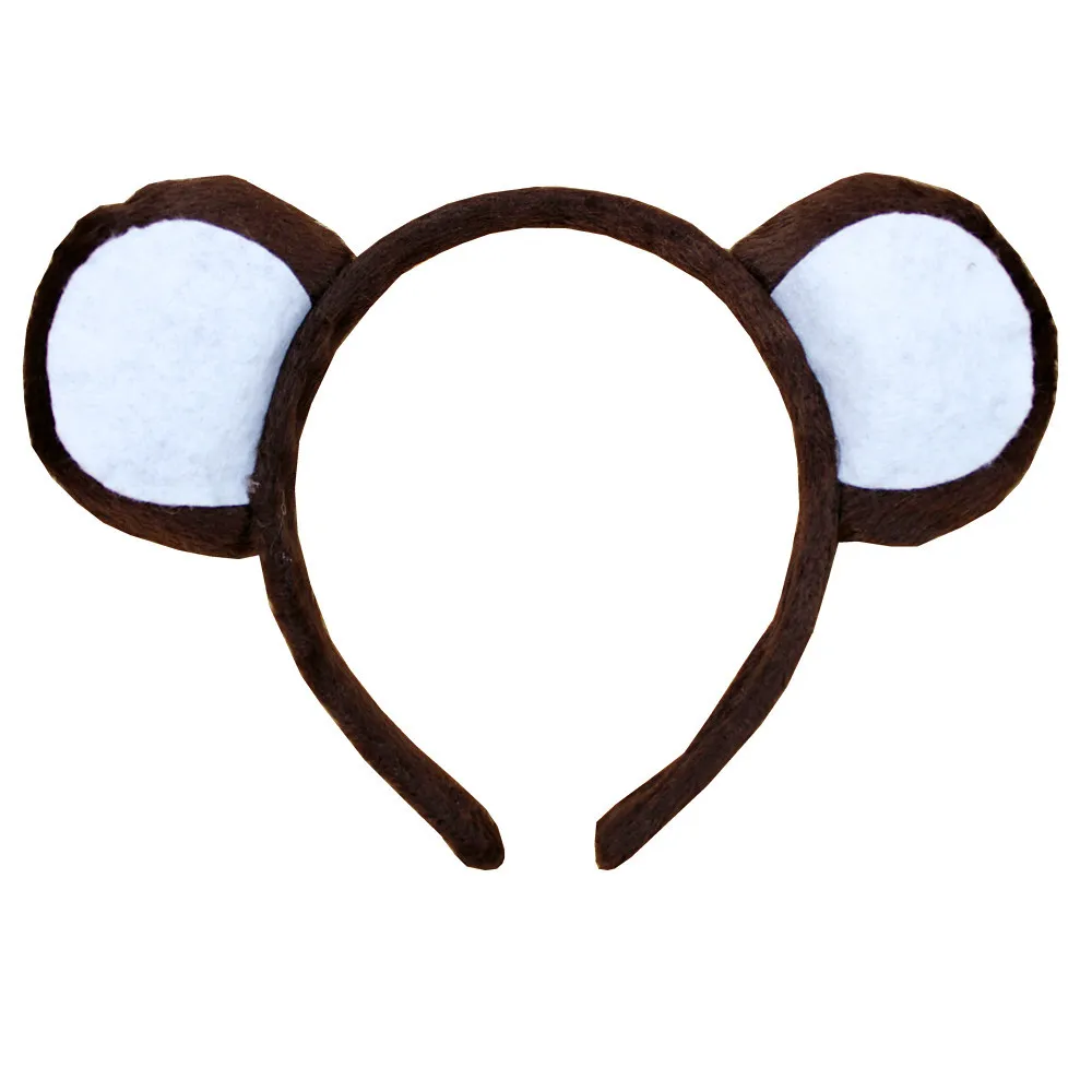 Erwachsene Kinder Plüsch Cartoon Tier Stirnbänder Ohr Horn Haar Hoop für Geburtstag Party Cosplay Kostüm Halloween Weihnachten