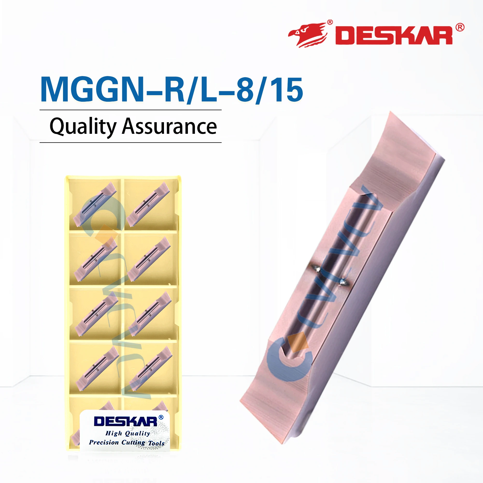 

DESKAR CNC lathe Numerical Control Slotting Blade MGGN150R-8/200R-8/250R-8/300R-8/150L-15/150R-15/200R-15/300R-15 LF6018 Blades
