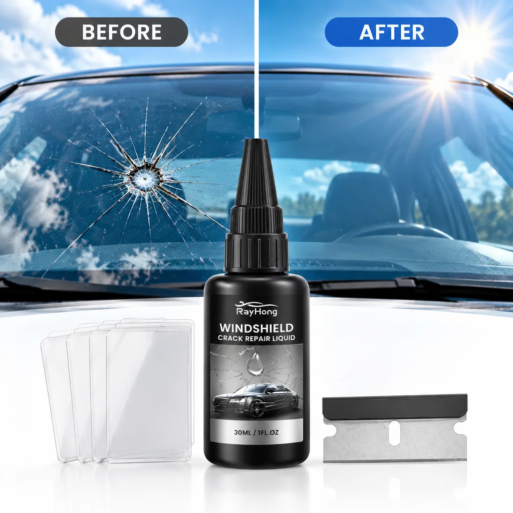 Liquid Uv Glue Kit - Windshield Repair Kit Quick Cure Car