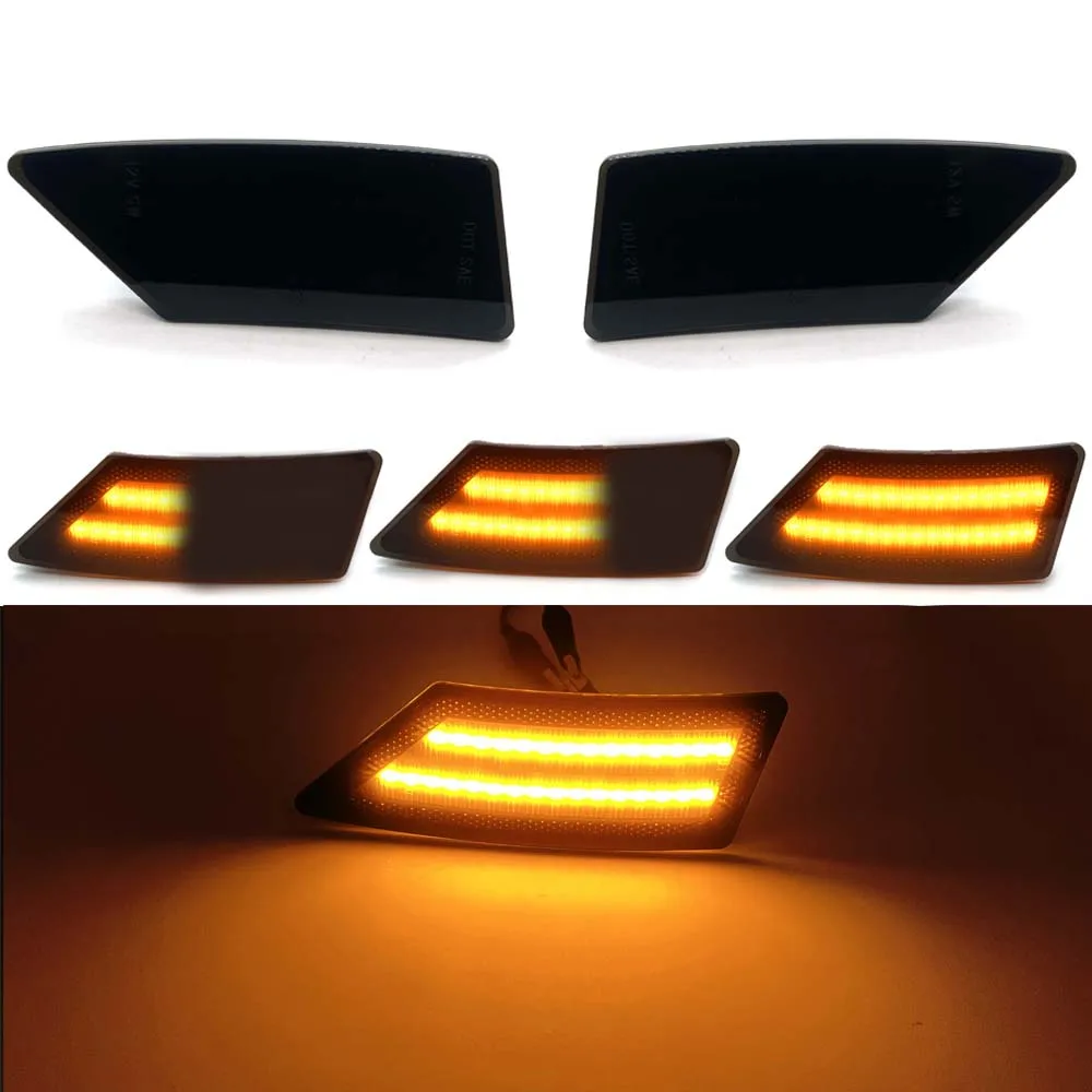 

Dynamic LED Side Marker Lights For Ford Ranger XL XLT Lariat 2019 2020 Flowing Turn Signal Light Side Repeater Lamp KB3Z13A565B