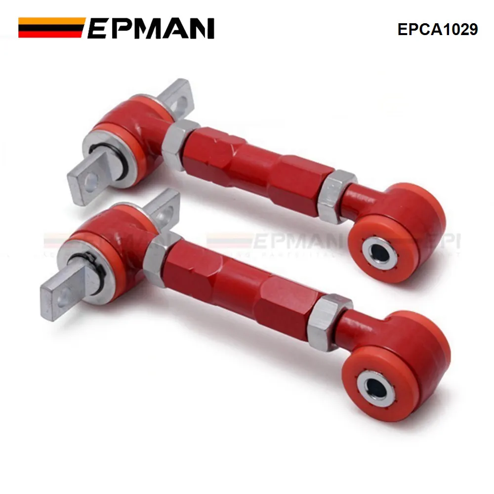 EPMAN New High Quality RACING REAR ADJUSTABLE CAMBER ARMS KIT For 88-01 Honda CIVIC EPCA1029