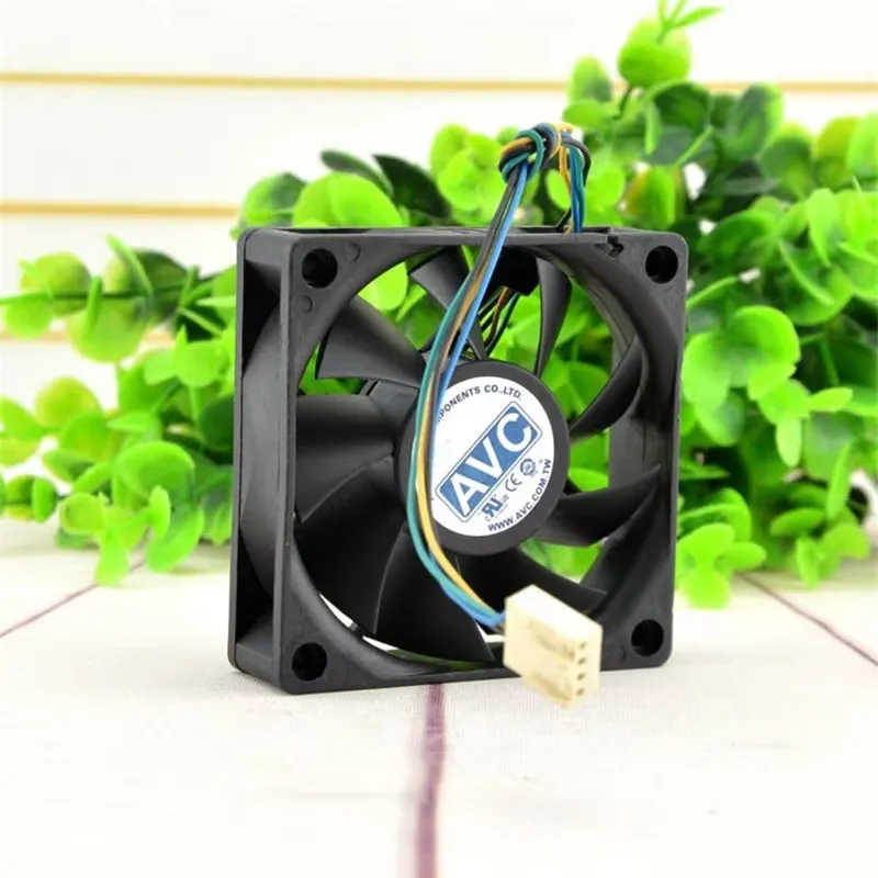 Authentic DA07020T12U 70 * 70 * 20MM 7CM 12V 0.7A 4-wire PWM high airflow chassis CPU Cooling fan