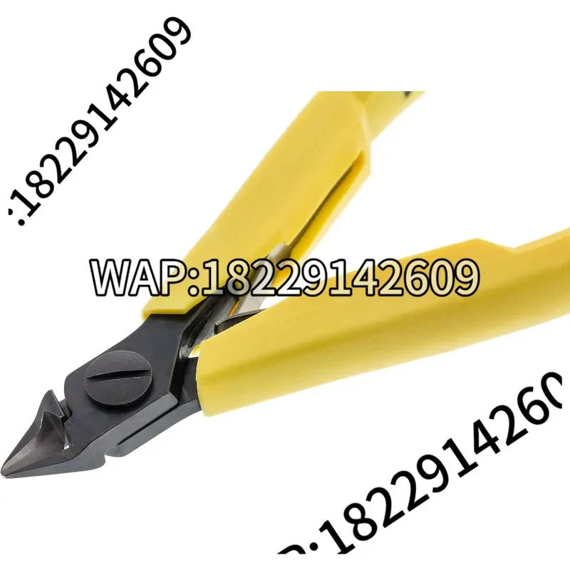 LINDSTROM 8141 Copper Wire Nipper, 0.1–1.25mm Flush Cut Diagonal Cutter, Oval Head & ESD Safe