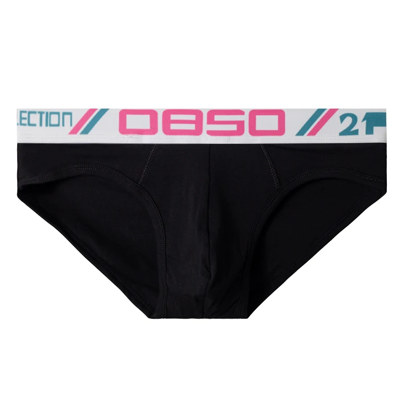 جديد ملابس داخلية للرجال منتصف الخصر موضوع القطن تنفس رسالة الشباب الملابس الداخلية الرجال مثلث السراويل