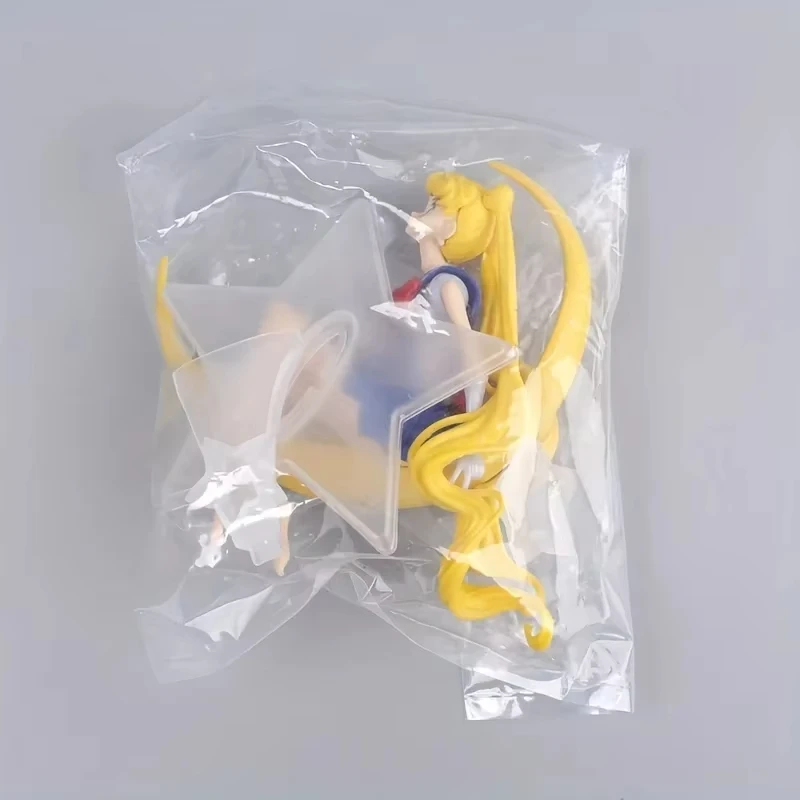 15 سنتيمتر أنيمي بحار القمر البلاستيكية دمية فتاة لعبة كعكة الديكور عمل أرقام نموذج سيارة زخرفة الأطفال هدية عيد ميلاد دمية