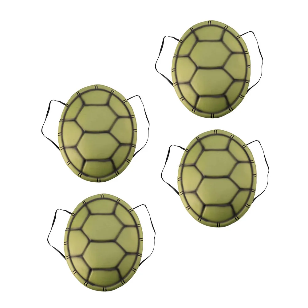 

4 Pcs Turtle Shell Props EVA Soft Material Halloween Costume Party Cosplay Accessories DIY Decorations Festival