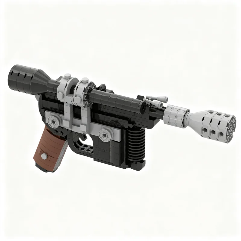 

395PCS MOC Space War HAN SOLO DL 44 BLASTER Model Fighter DIY Creative Ideas Child Toy Assembly Puzzle Gift Birthday Custom Kids