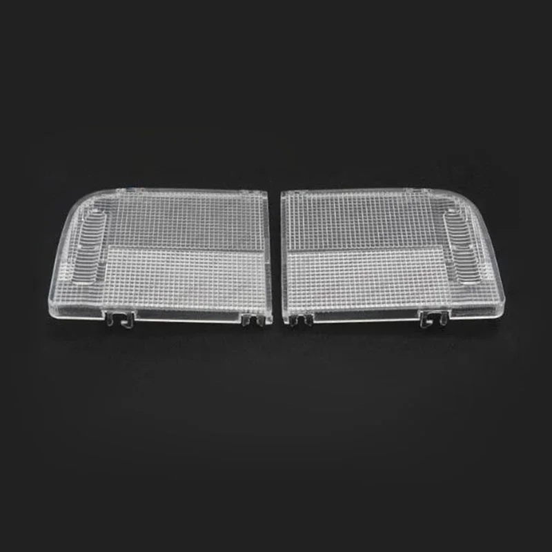 2Pcs Car Interior Roof Map Light Lens Cover Overhead Console Ceiling Cab Light Dome Light Fit For Honda Accord Civic Coupe HR-V