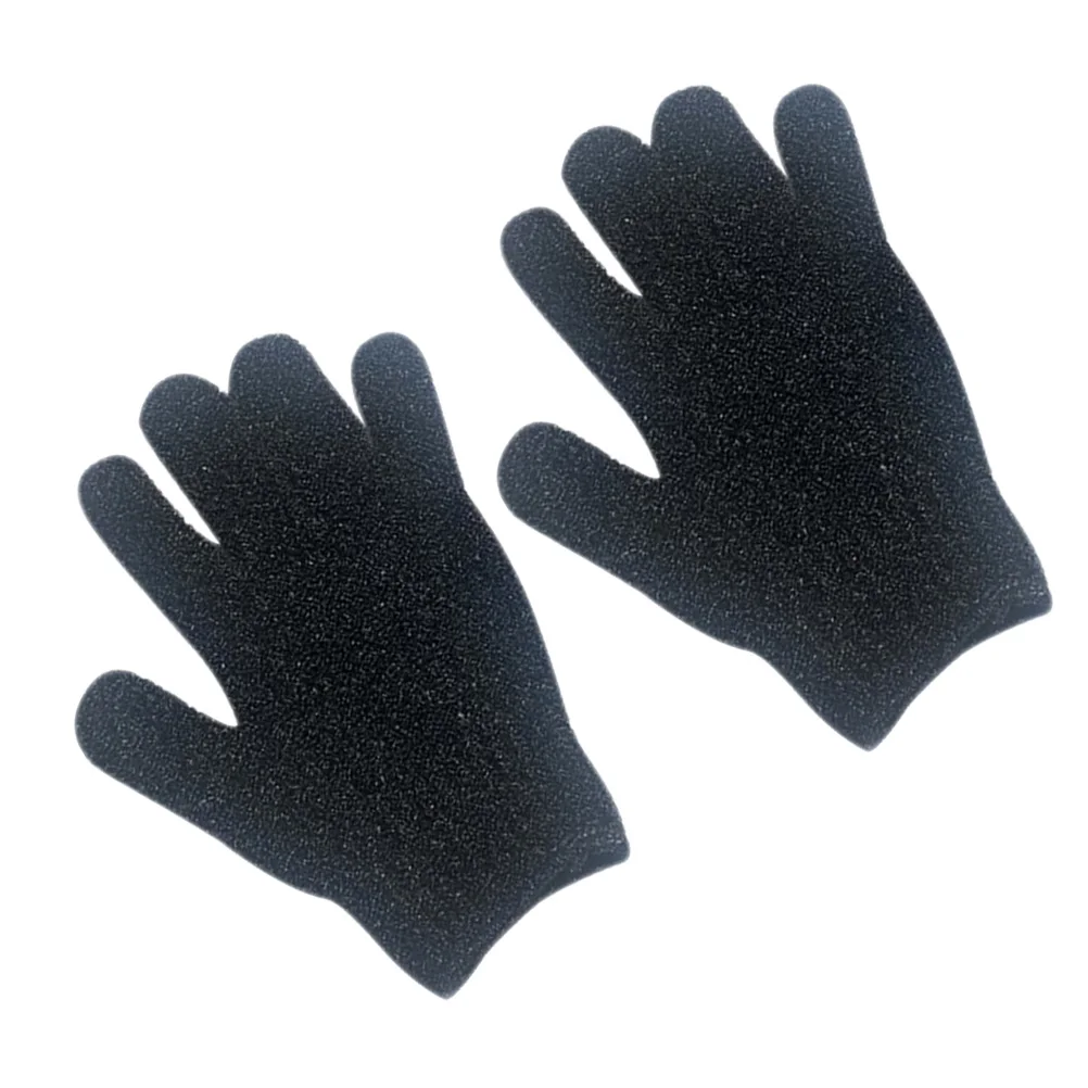 

2Pcs Exfoliating Gloves Rich Foam Producing Scrubbing Mitts for Bathing Shower Spa with Soap Body Scrubs Rubbing Gloves