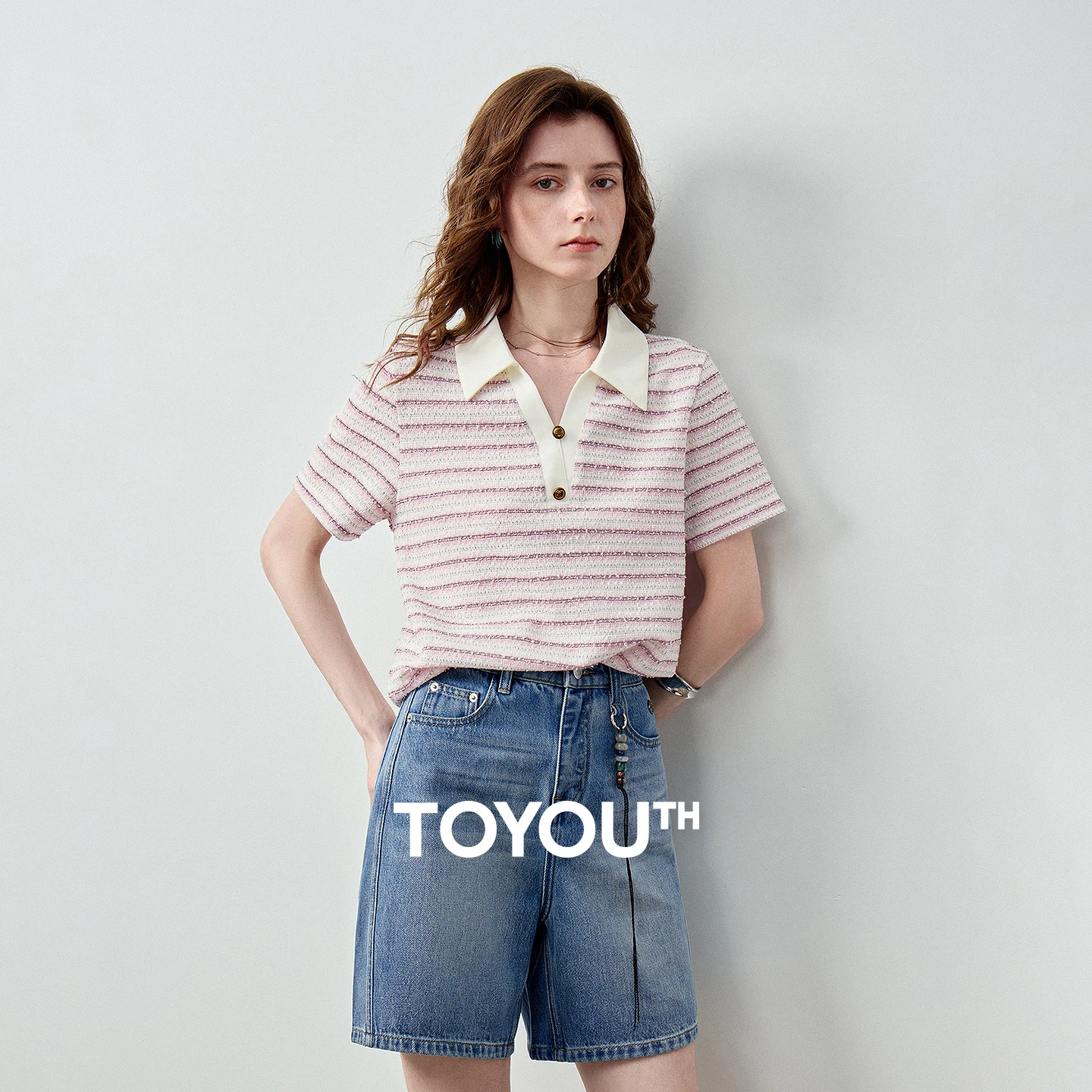 Summer Clothing Old Money - Camiseta Polo Preppy para Mujer TOYOUTH,