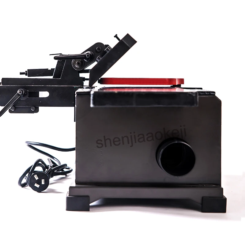 1PC 6-inch table wood planer machine 220V 1100W automatic Vacuuming multi-angle backing cast iron plate planer