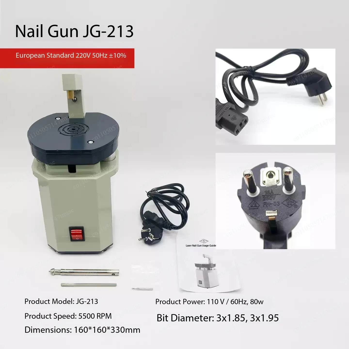 Dental laboratory drilling machine, pin model bow trimmer, precision grinding and milling machine