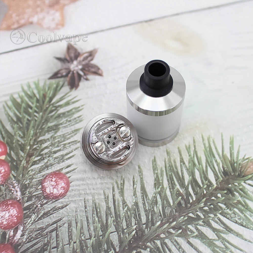 Sxk narva estilo rta 22mm 316ss + pctg única bobina rebuildable vaporizador vape vs taifun gtr mtl rta