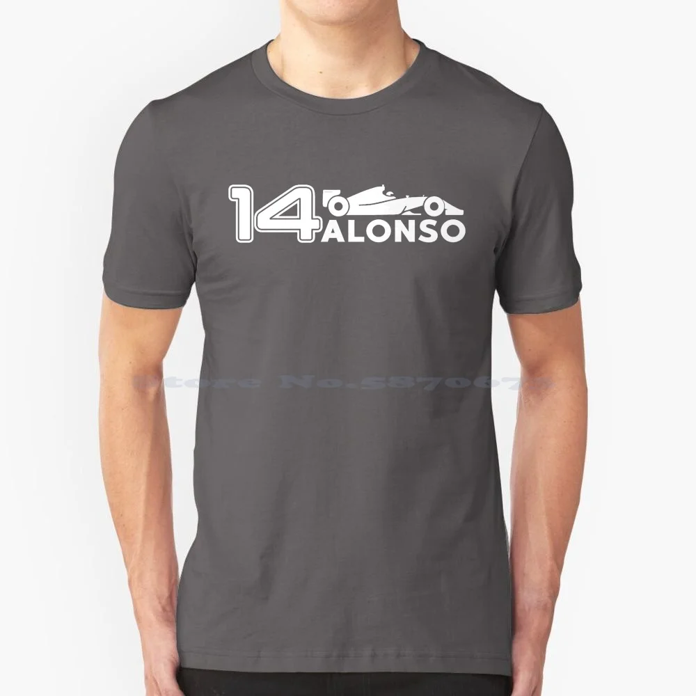 Best Merch Alonso World Champ T Shirt 100% Cotton Tee Fernando Alonso Gp Alpine Racing Spanish Grand Prix World Drivers