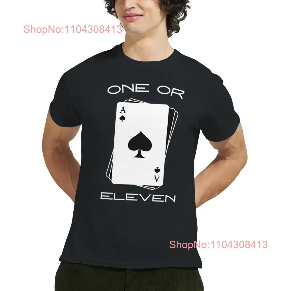 ACE OF SPADES Blackjack T Shirt long or short sleeves