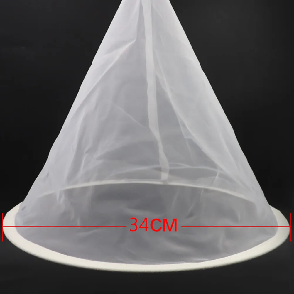 Efficient Fine Mesh Gauze Honey Filter Net Reusable Strainer for Home Kitchen Beekeeping Brewing Accessory Tool
