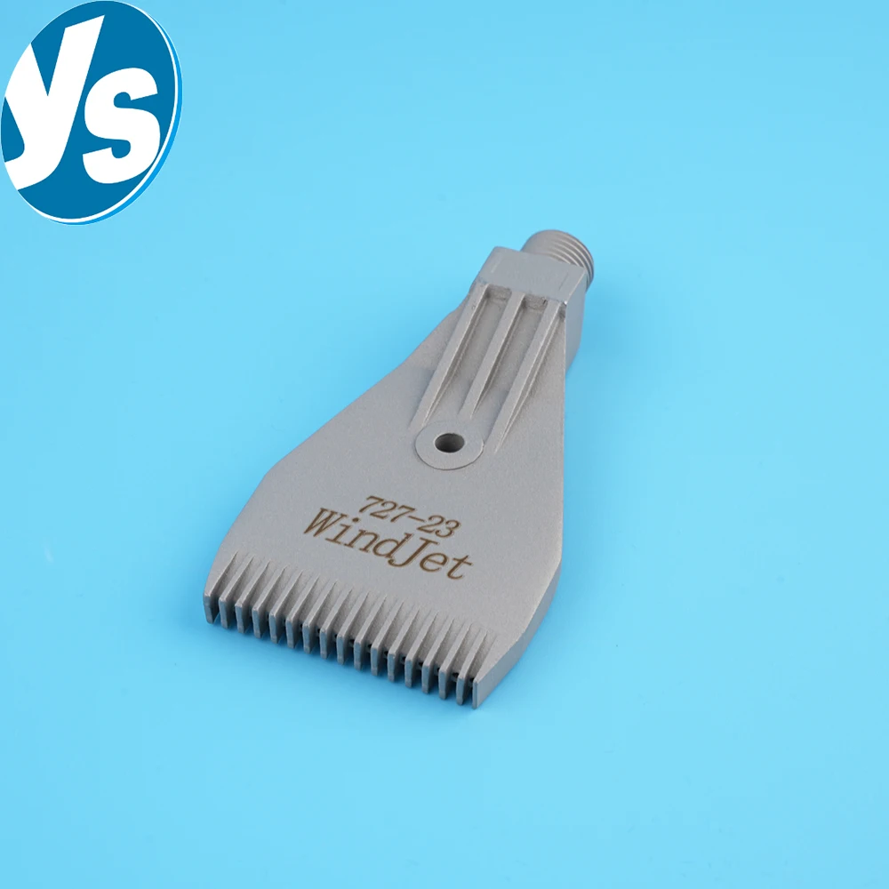 727 Stainless Steel Wind Jet Air Nozzle 1/4 Inch Industrial Water Spraying Air Blowing Dust Removing Cleaning Nozzle