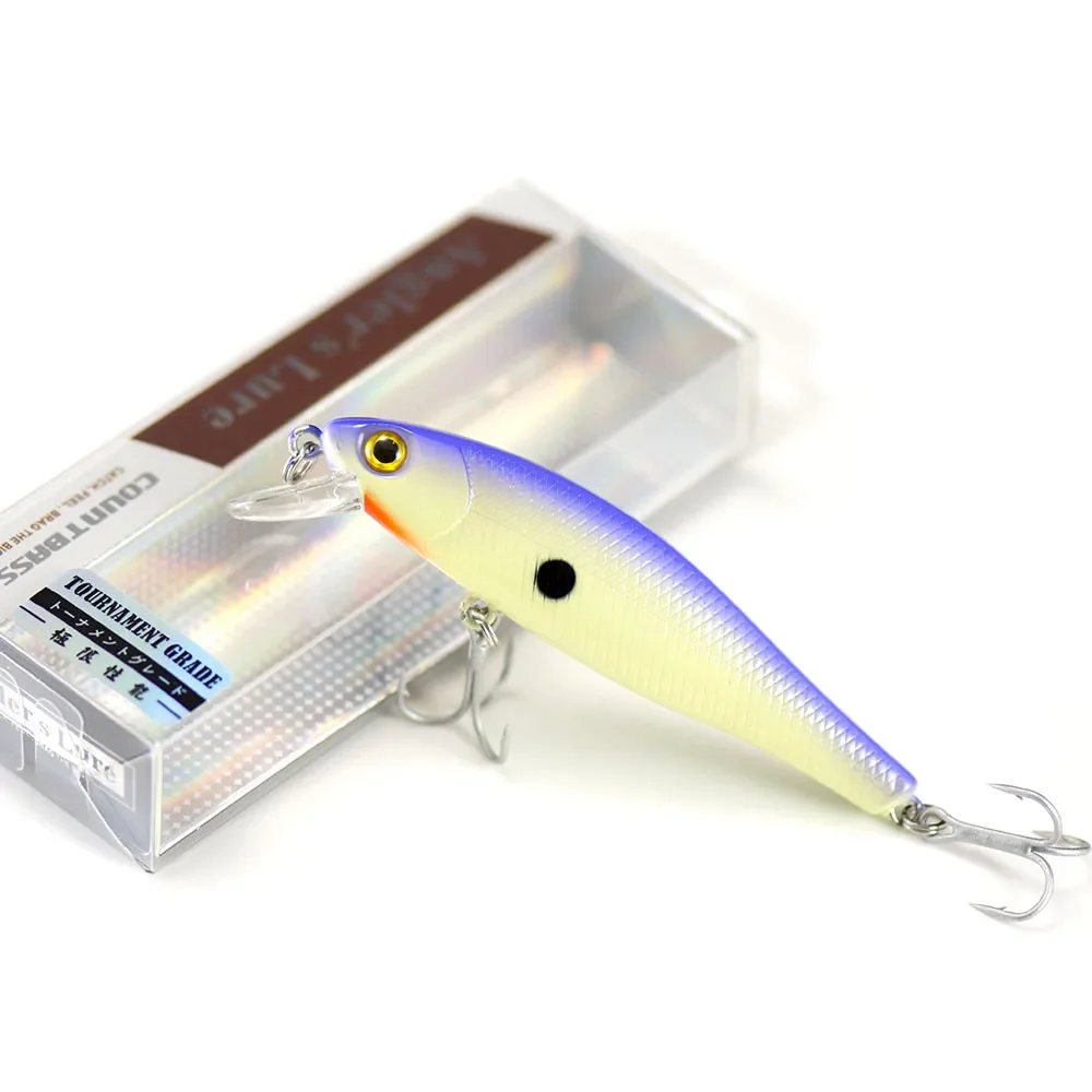 Countbass Floating Minnow Wobblers Lures for Fishing Hardbaits 80mm 10g