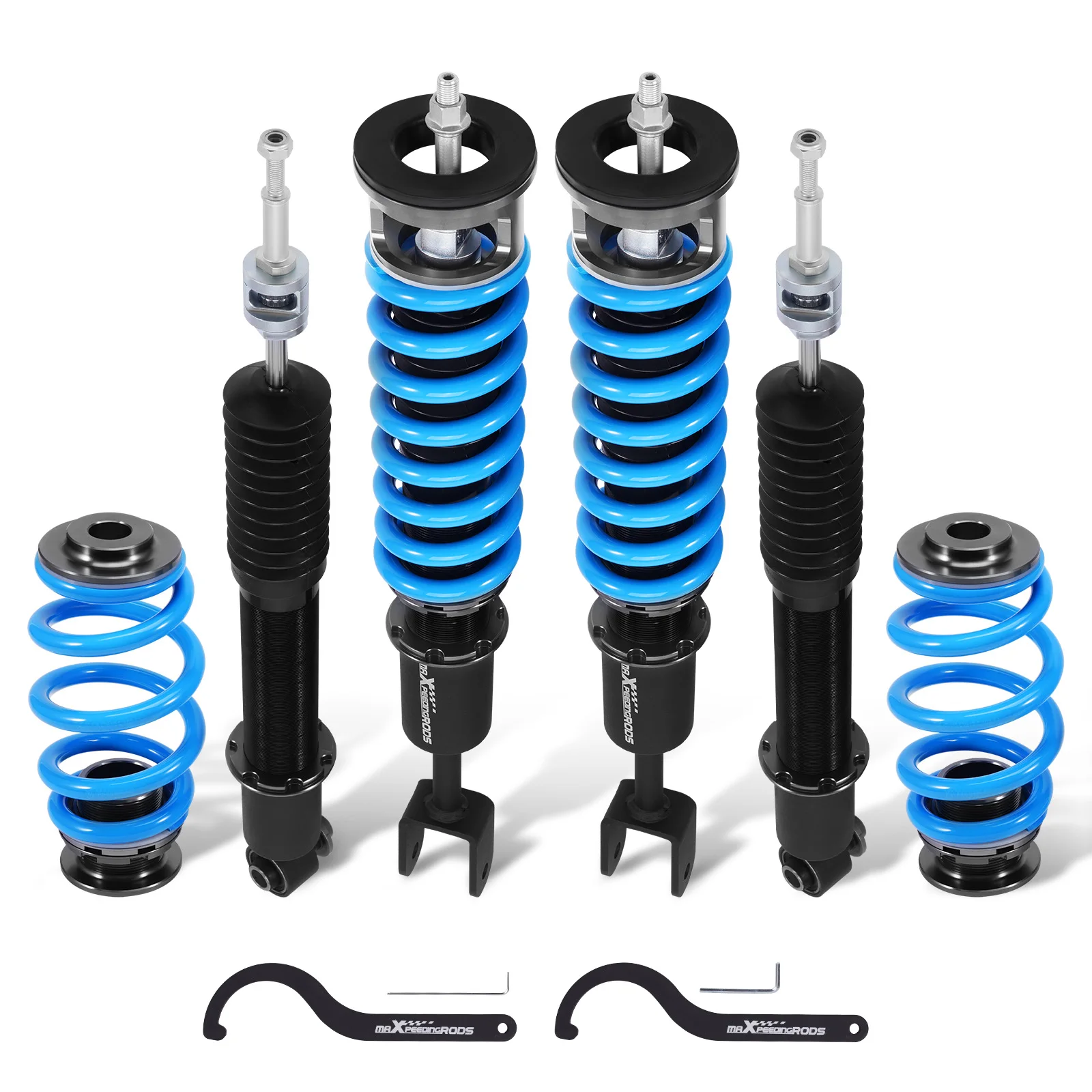 MaXpeedingrods Front & Rear Coilover Suspension Parts for AUDI A6 Allroad Quattro (C6) AWD 2006-2011