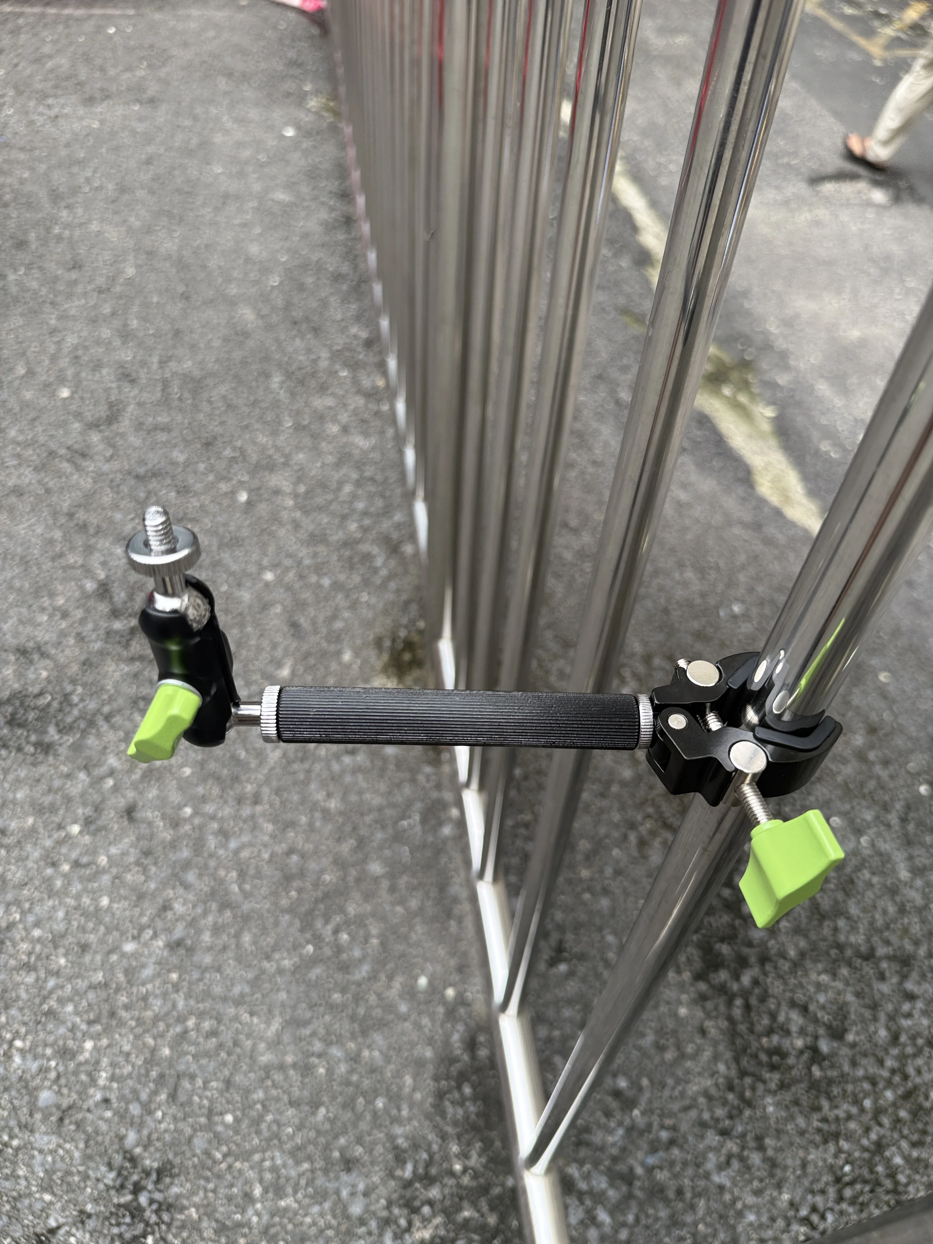 Universal Metal Clamp Camera Bracket for GoPro 360 Rotation DJI Motorcycle Mountain Bike Riding Handle Fixed Support Joint