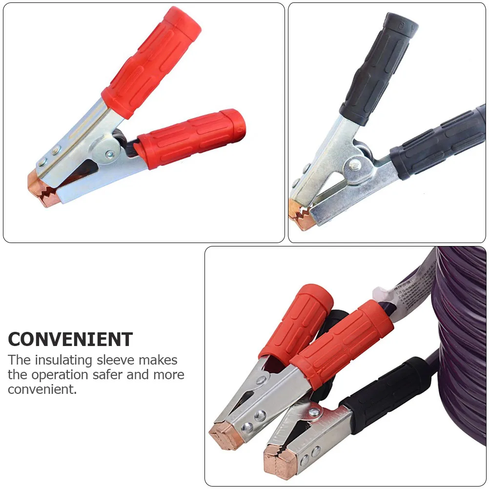 

Alligator Clips Test Clamps Car Auto Electric Clamp Lead Probe Anti-Oxidation Rust Resistant High Conductivity