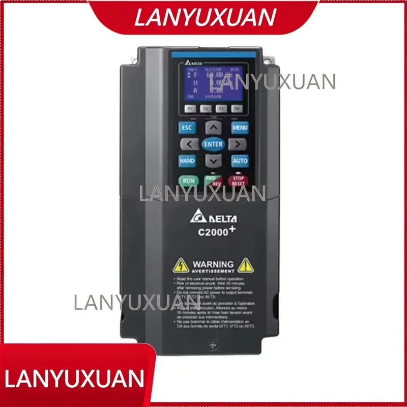 Inverter C2000 VFD015C43A-21 2HP 1.5kW Input 380V 3-Phase Output 380V 3-Phase Frequency Drive
