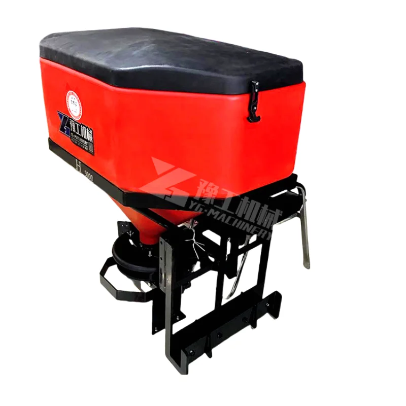 Tractor-Mounted  Salt Fertilizer Spreader 4m3 Capacity Engine Core Component New Condition Made-in China Snow Sweeping