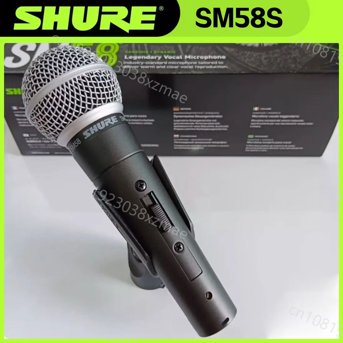 SHURE SM58 Legendary Vocal Dynamic Wired Microphone High Quality Professional DJ Cardioid Mic Karaoke KTV Stage Show Church