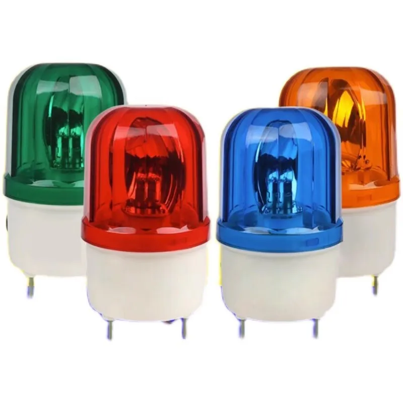 

Rotary warning light LTE-1101J flashing light LED sound and light alarm warning flash