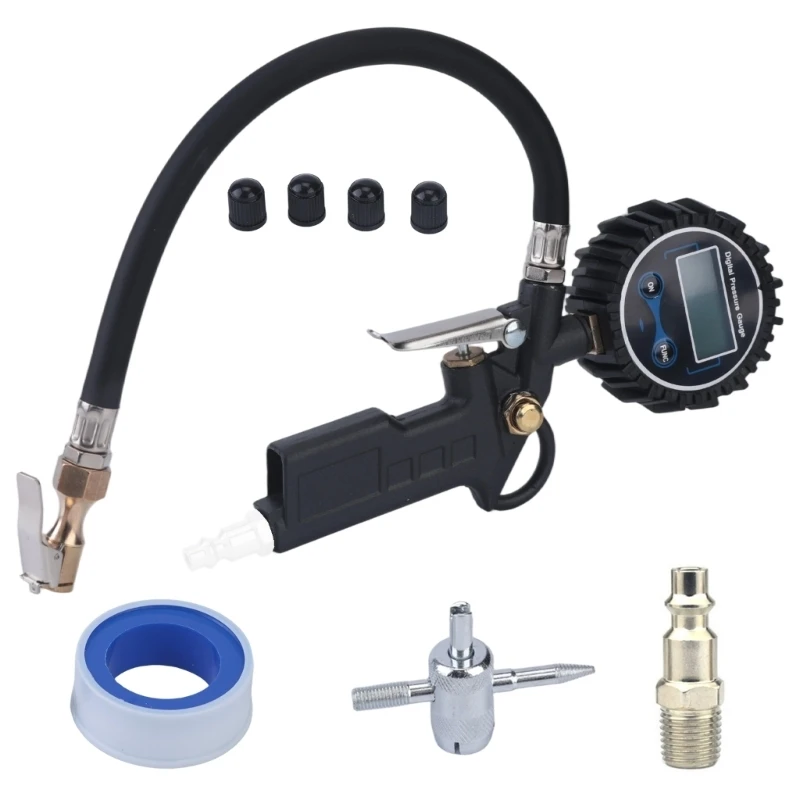 Digital Tire Inflator for Garage Tire Care and Pressure Checks