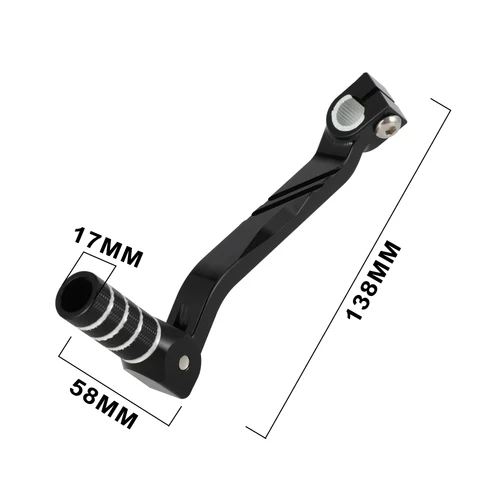 Imagen 2 del producto Palanca de cambio de marchas plegable CNC para motocicleta, Pedal de cambio de aluminio 6061 para Honda CRF 250F 2019-2025, accesorios para motocicletas