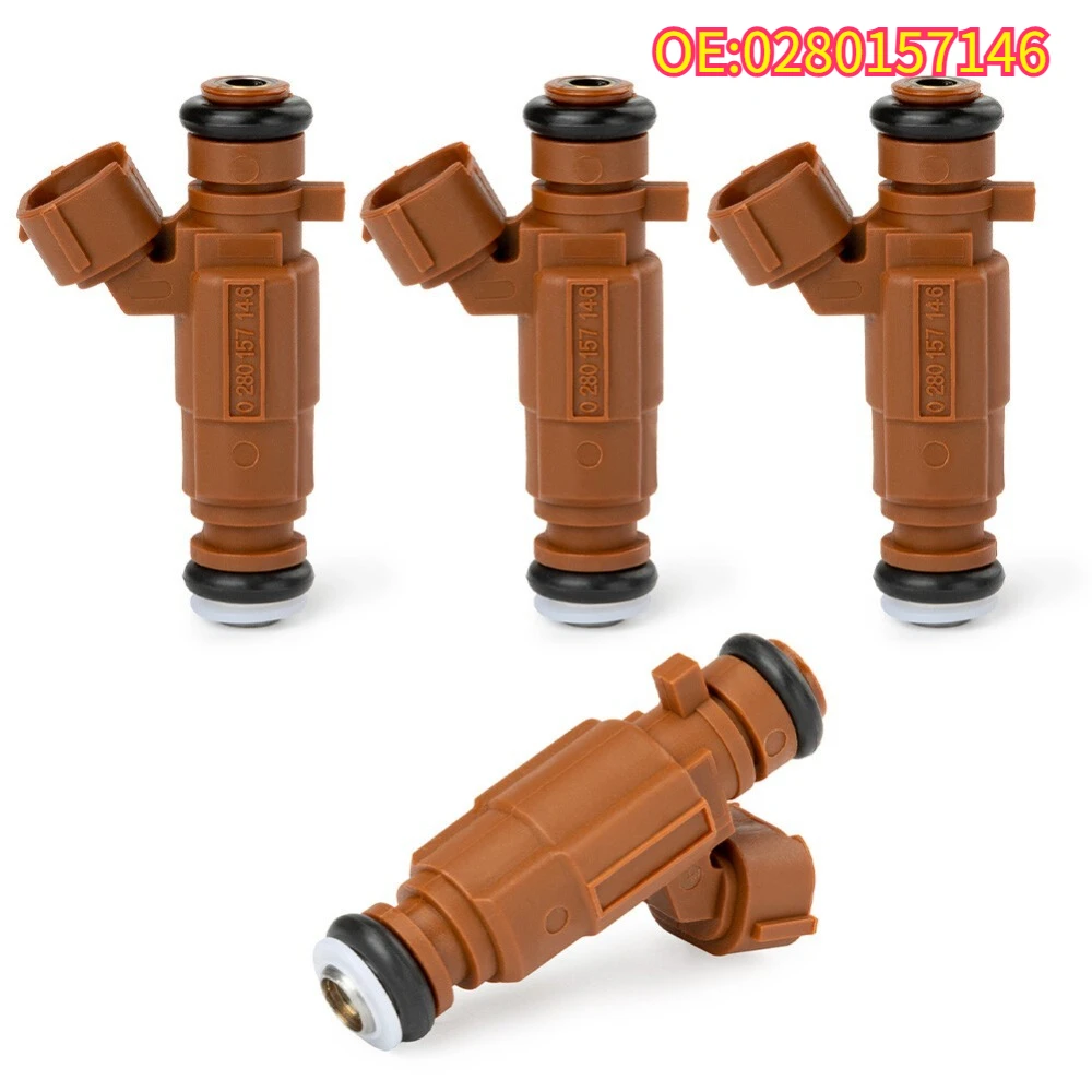 

High quality New For 1/4pcs 0280157146 16600-3RZ0A Petrol Fuel Injector Nozzle fit Renault Mercedes Benz Nissan Sentra Flex 2.0