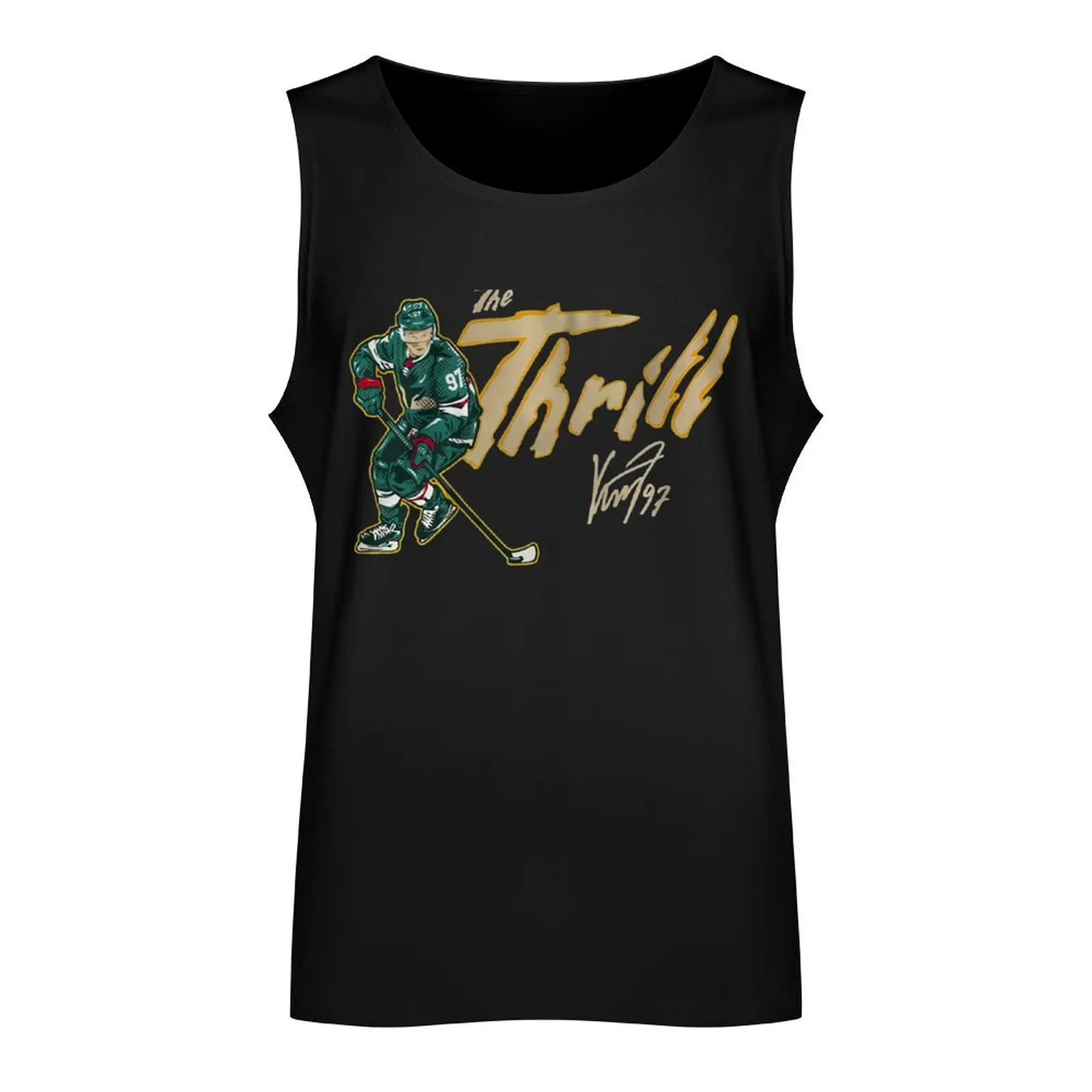 Kirill the Thrill Tank Top T-shirt Men's gym bodybuilding man sleeveless gym shirt man fitness